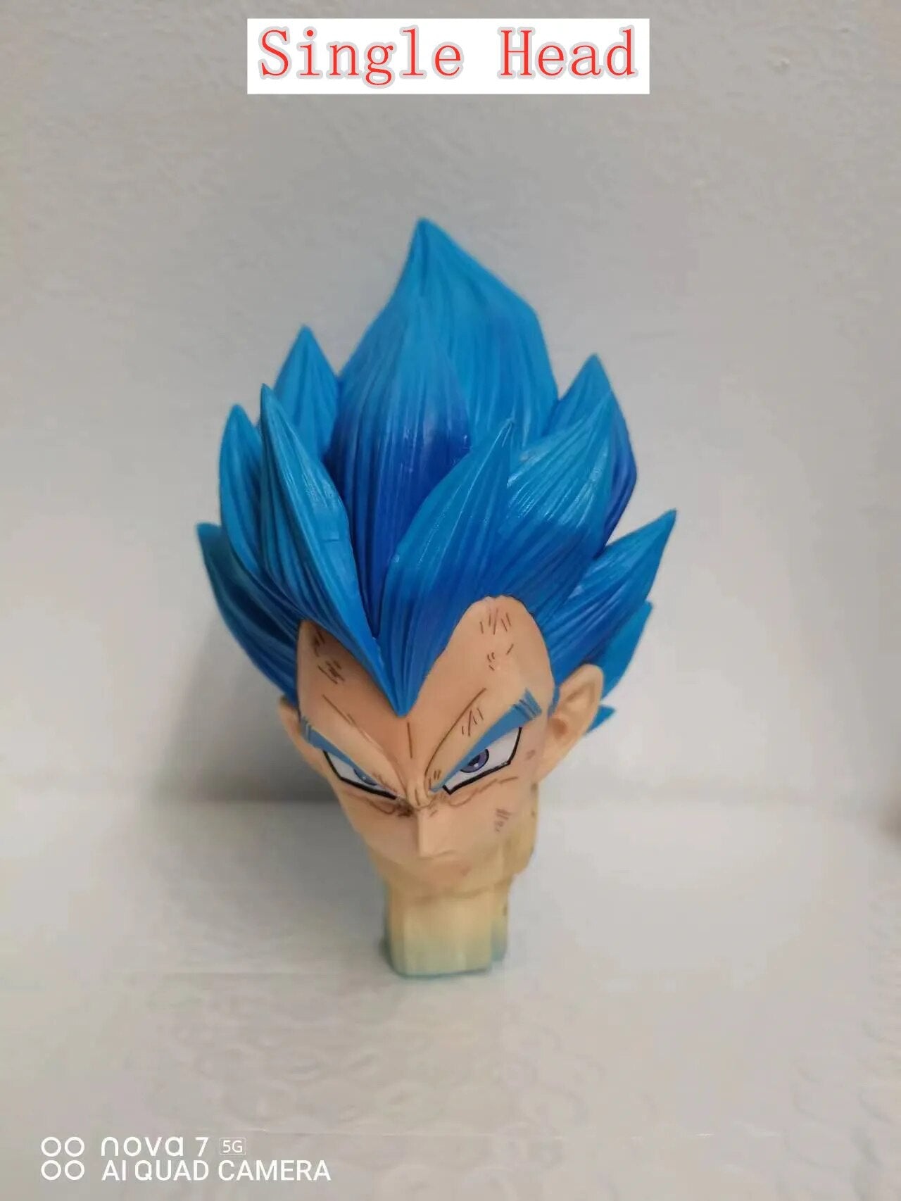 46cm Bandai Figure Anime Dragon Ball Z GK Super Saiyan Vegeta Action Figure PVC Collectible Ornament Decorative Figure Doll Toy