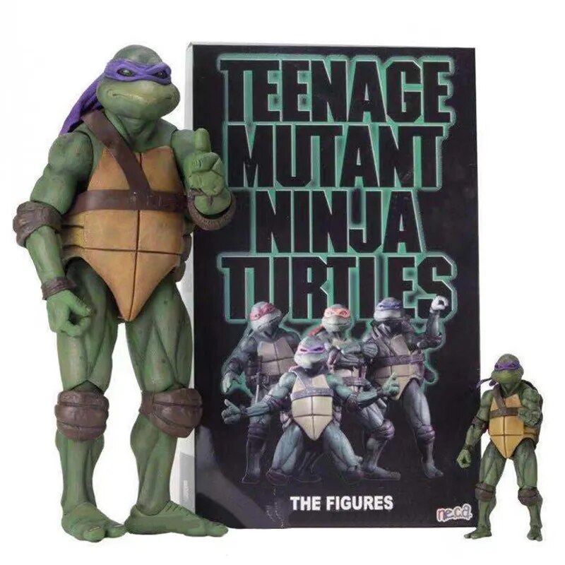 NECA Teenage Mutant Ninja Turtles TMNT Figura de Acción 18cm aprox