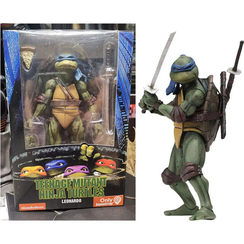 NECA Teenage Mutant Ninja Turtles TMNT Figura de Acción 18cm aprox