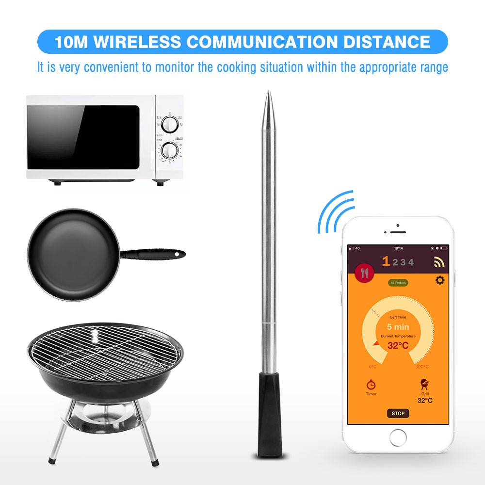 Termómetro para carne Wireless